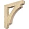 Ekena Millwork Imperial Craftsman Rough Sawn Bracket, Douglas Fir, 4"W x 28"D x 28"H BKT04X28X28IMP04RDF - alternate 1